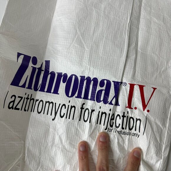 Zithromax Reusable Bag Pharma Rep Promotional Collectible Zebra - Picture 3 of 16